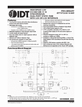 DataSheet IDT70T3339 pdf